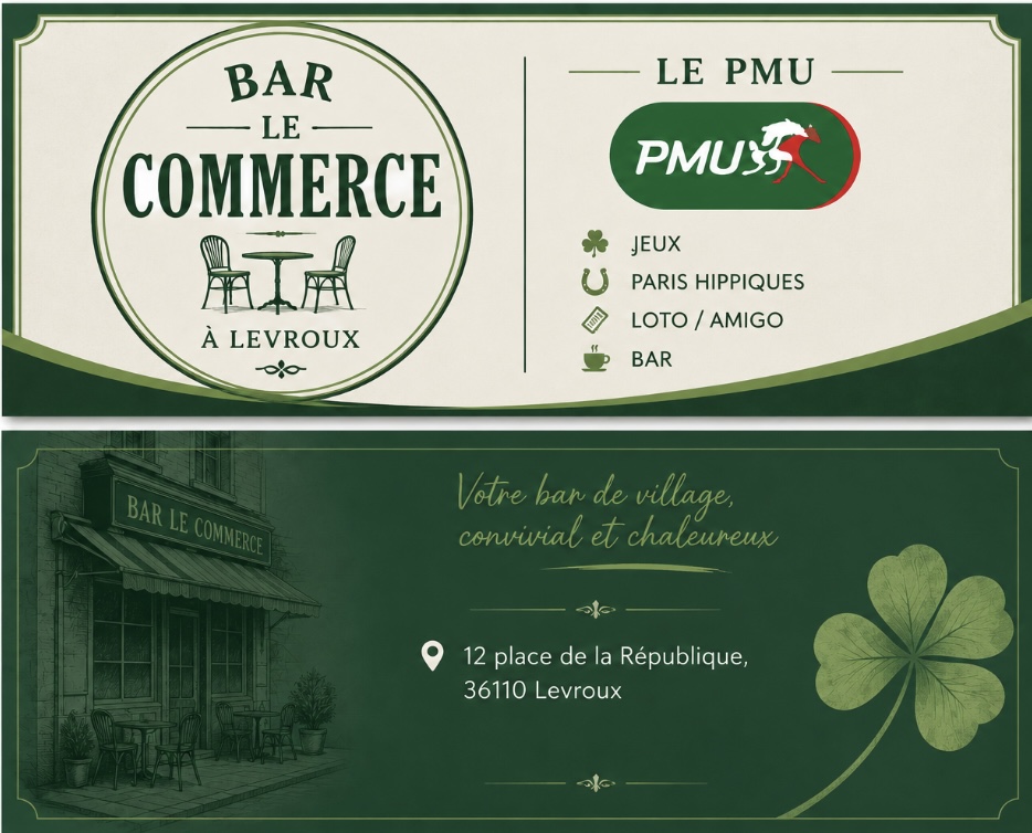 Bar Le Commerce PMU Levroux